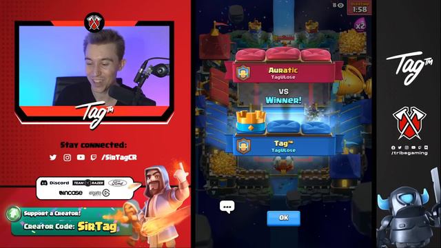 CAN YOU BEAT ME in CLASH ROYALE?! смотреть онлайн