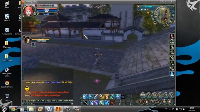 Testano o Perfect World no Notebook Lerdeza no Teleporte смотреть онлайн