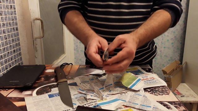 Анбоксинг и обзор ножа "Якута" смотреть онлайн