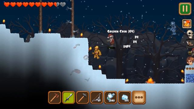 GP#2 Zombie Santa @@ Adventaria 2D Craft / 2D Survival - (Similar to Terraria) смотреть онлайн