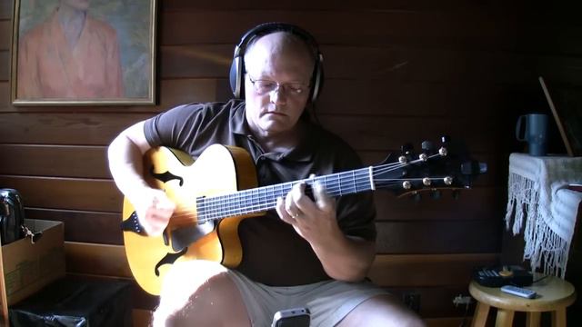 Acoustic Archtop Guitar Improv over "Embraceable You" changes смотреть онлайн