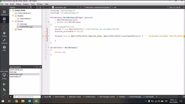 Comunicación serial Arduino - Qt (Parte 1 - Escritura desde Qt) смотреть онлайн