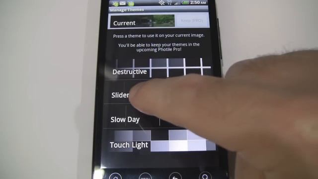 Photile Live Wallpaper for Android смотреть онлайн