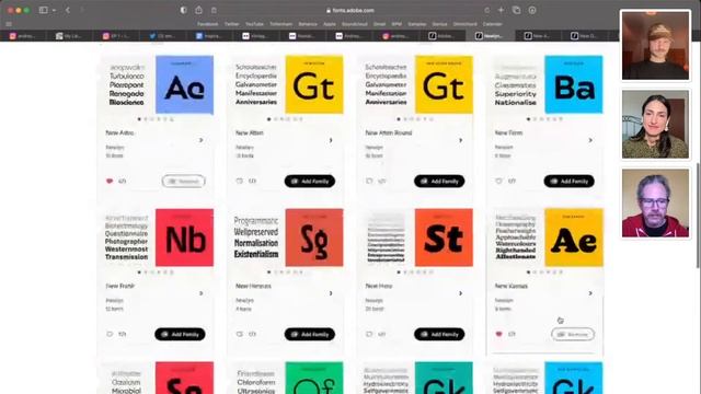 Adobe Fonts: From Blank Page to Typographic Poster with Andrey Azizov - Episode 55 смотреть онлайн