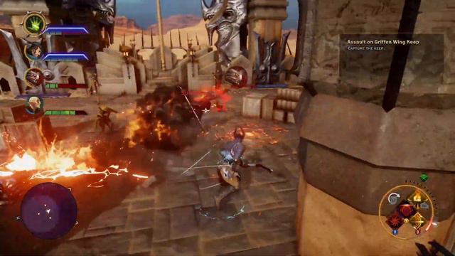 Dragon Age: Inquisition - Assault on Griffin Wing Keep смотреть онлайн