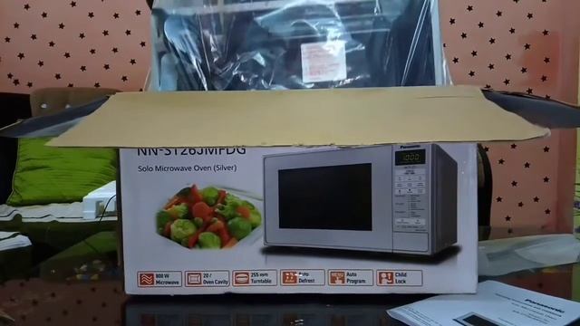 Panasonic Solo Microwave Oven Silver Unboxing | Microwave Oven Price and Accessories (NN-ST26JMFDG) смотреть онлайн