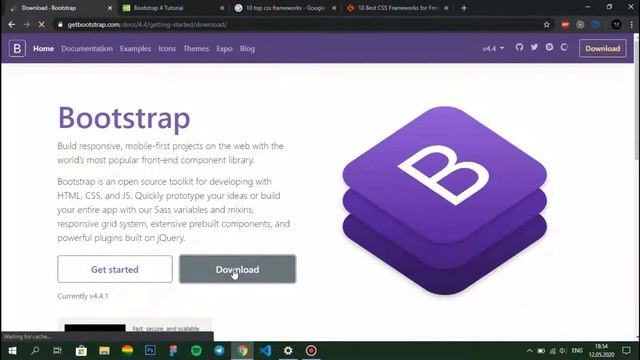 Frontend 21-Dars Bootstrap Kirish смотреть онлайн