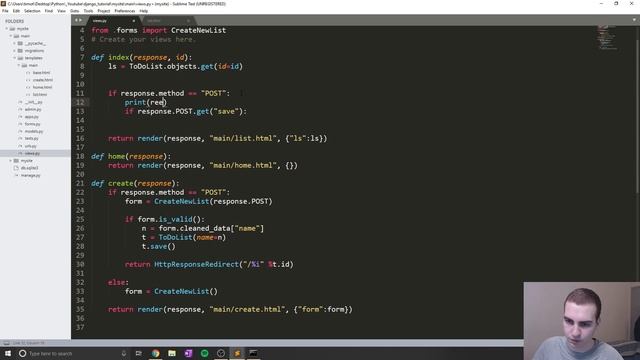 Django Tutorial - Custom Forms смотреть онлайн