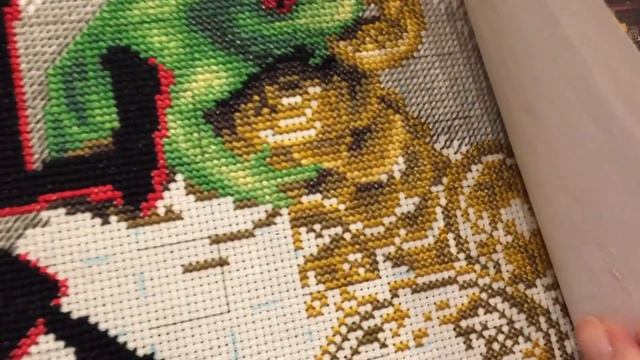 Денежная гора. Готова. СП "Вышивальные ПРИМЕТЫ". Вышивка крестом. смотреть онлайн