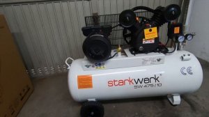 Лучший и тихий компрессор для дома и гаража на 100 литров.