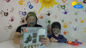 Домашние сражения игрушек ↑ Военные солдатики, нёрфы, военная машина ↑ Обзор игрушек