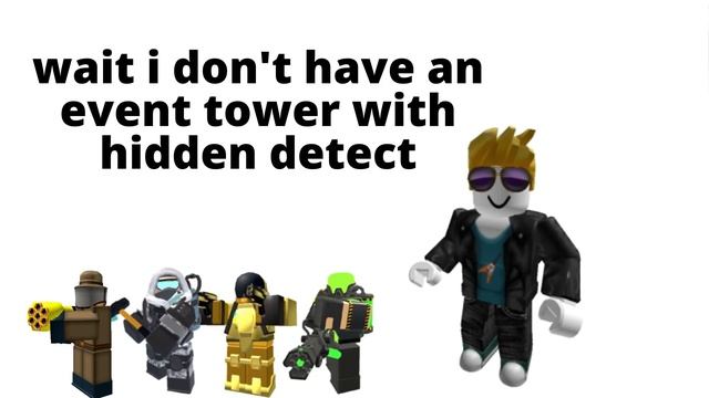 Ace pilot's hidden detection buff in a nutshell (TDS meme) смотреть онлайн