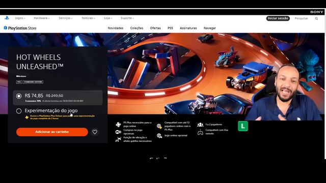 OPA!! PROMOÇÃO DE INVERNO LIBERADA NA PLAYSTATION STORE !!! смотреть онлайн