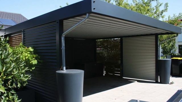 Современные навесы для автомобилей | Большой выбор | Слайд-шоу смотреть онлайн