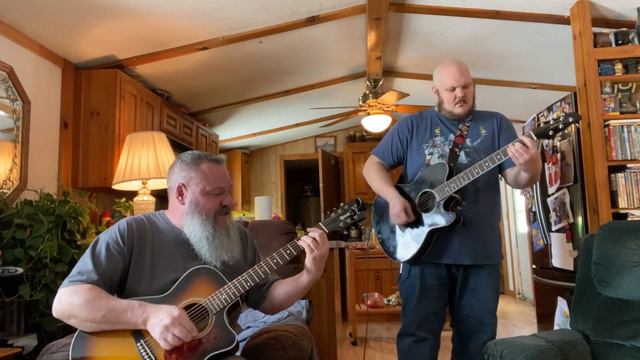 Acoustic cover of Jethro Tull Cross Eyed Mary by DoubleBruno Take2 смотреть онлайн