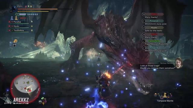 Monster Hunter World Iceborne | 4 BRAVE HUNTERS VS. A GIANT RED DRAGON смотреть онлайн