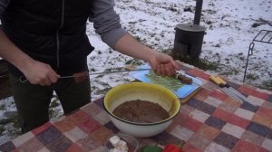 ШАШЛЫК ИЗ ГОВЯЖЬЕЙ ПЕЧЕНИ на МАНГАЛЕ