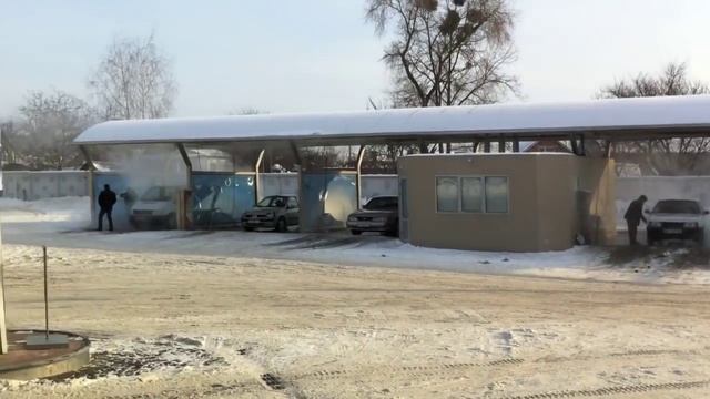 Мойка самообслуживания зимой смотреть онлайн