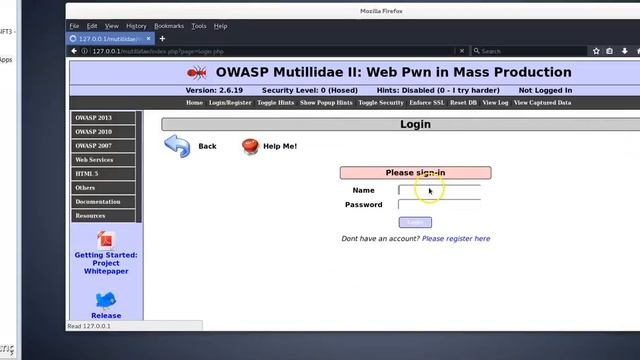 Mutillidae - Stored Cross Site Scripting XSS смотреть онлайн