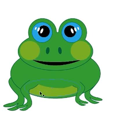 Рисуем лягушонка в программе Adobe Illustrator смотреть онлайн