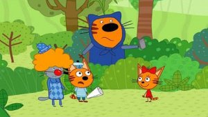 Детский уголок Kids'Corner Три Кота - Киношедевр. Компот Карамелька и Коржик Снимают Фильм
