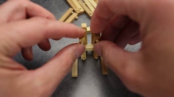 Slide puzzle by Eureka, or box puzzle (18 pieces puzzle). Solution