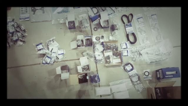Final disassemble Volvo engine V8 - B8444s смотреть онлайн