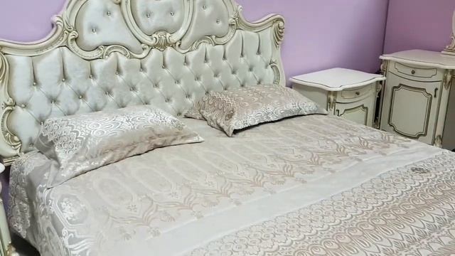 Спальный гарнитур "Лорена" крем СлонимМебель смотреть онлайн