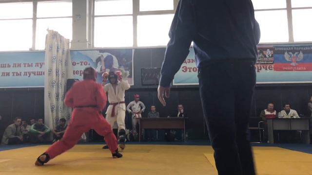 Чемпионат ДНР по рукопашному бою.Сазонов Илья. смотреть онлайн