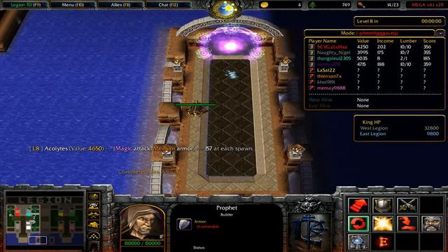Warcraft 3 | Maps Legion TD Mega 4.1 x 20 v4g Ngày 7 смотреть онлайн