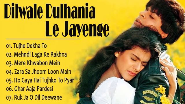Dilwale Dulhania Le Jayenge Movie All Songs Shahrukh Khan Kajol смотреть онлайн