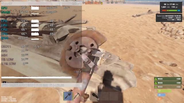 A10 5800K + GeForce GTX 650 Ti = RUST смотреть онлайн