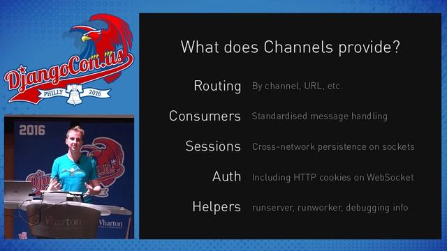 DjangoCon US 2016 - Keynote: Architecting with Channels by Andrew Godwin смотреть онлайн