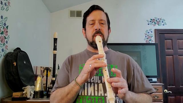 Axel F (Beverly Hills Cop theme) - recorder смотреть онлайн