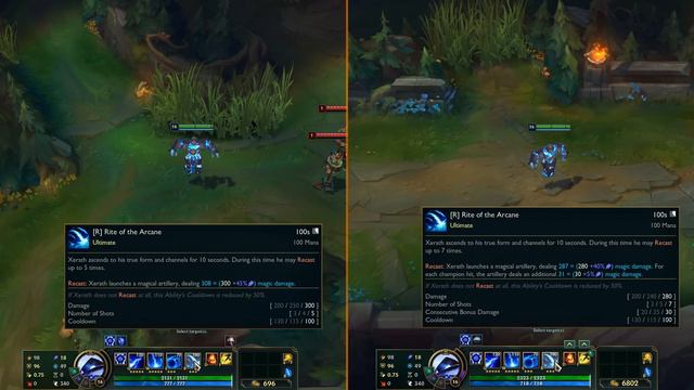 XERATH NEW ULTIMATE EFFECT - League of Legends смотреть онлайн