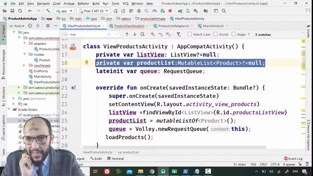 19 Android Kotlin Working With Data CRUD Products Project remove load products from Activity t смотреть онлайн