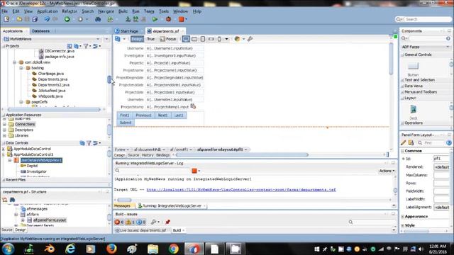 Döcu Content DB2 JDeveloper WebLogic App ADF Recreate, Again смотреть онлайн