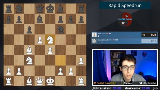 Unranked to 2000 | 1.d4 Rapid Speedrun | Part 1: 800+ смотреть онлайн
