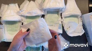 Тест обзор подгузников MANU, PAMPERS, NISHOOMI, YOKOSUN, MERRIES, AWIBI