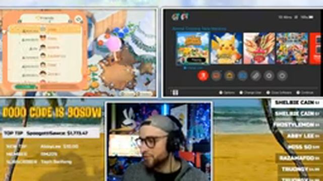 Creating a Pokemon Island! Animal Crossing: New Horizons Giveaways, Terraforming and Games With Cha смотреть онлайн