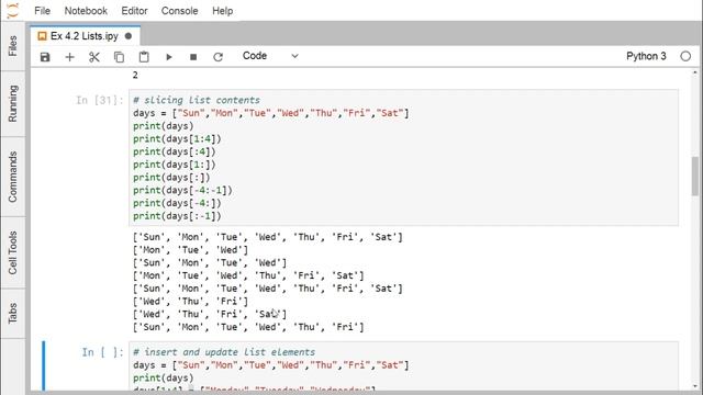 Python - Lists смотреть онлайн