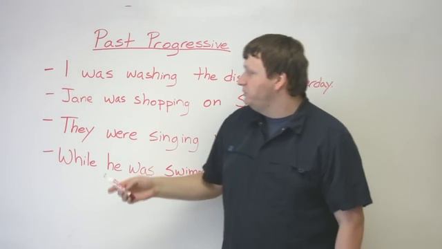 Learn English Grammar: PAST PROGRESSIVE смотреть онлайн