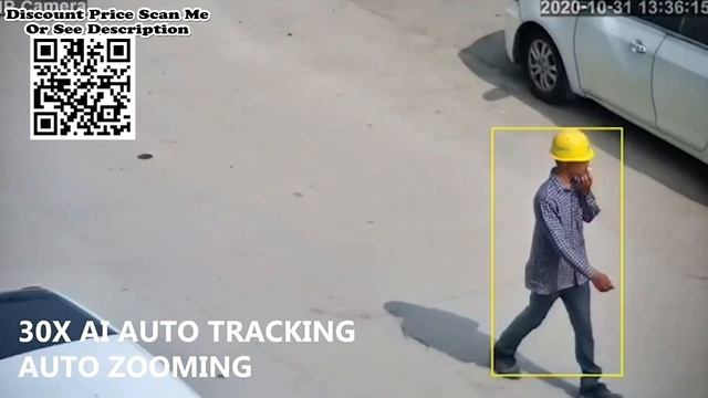 Outdoor IP Camera 8MP 5MP 4G Sim Card WIFI POE AI Auto Tracking Review, Unboxing Aliexpress