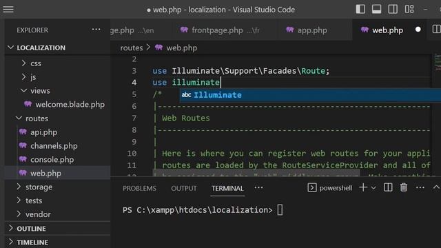 Laravel Localization Tutorial смотреть онлайн