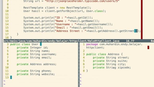 Mengakses REST API dengan Java смотреть онлайн
