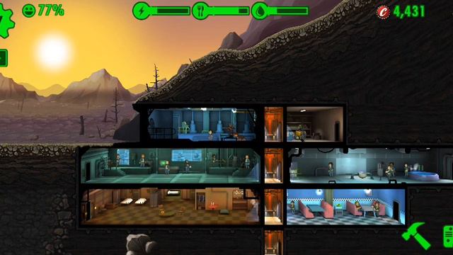 Прохождение FallOut shelter #2 "Развитие убежища" смотреть онлайн