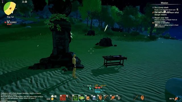 This Game Is A Hilarious Fever Dream - Let's Play Craftopia - PC Gameplay Part 1 смотреть онлайн