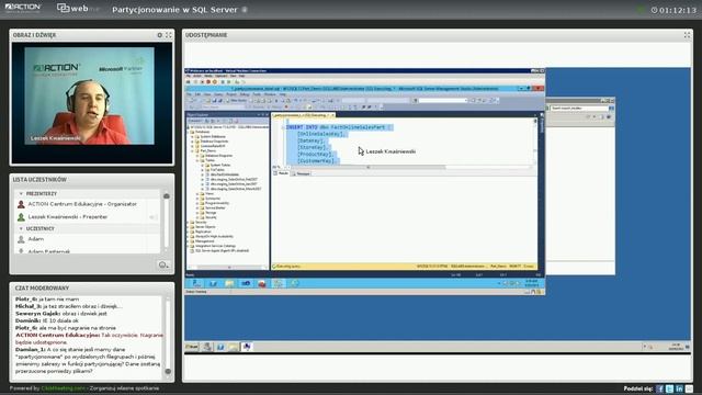 Webinar ACTION CE: Partycjonowanie w SQL Server смотреть онлайн