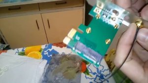 Адаптер PCI-E Экспресс на радиомодуль (Wi-Fi)  c 3 антеннами для ПК