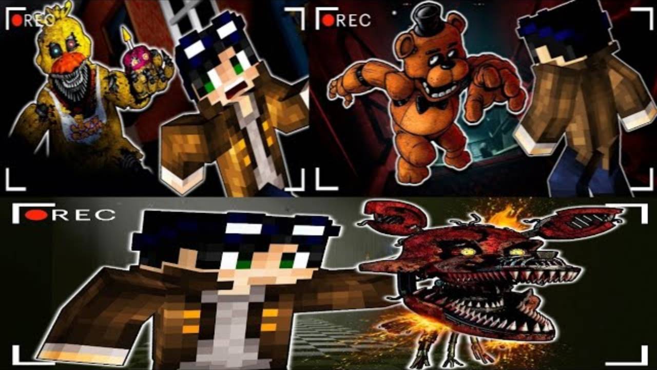 ВСЕ СЕРИИ МОЕГО СЕРИАЛА ФНАФ В МАЙНКРАФТ смотреть онлайн